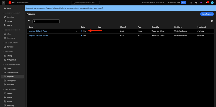Journey Optimizer