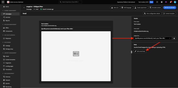 Journey Optimizer