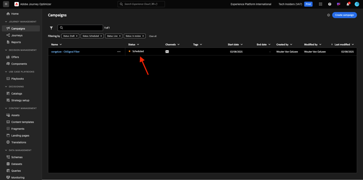 Journey Optimizer