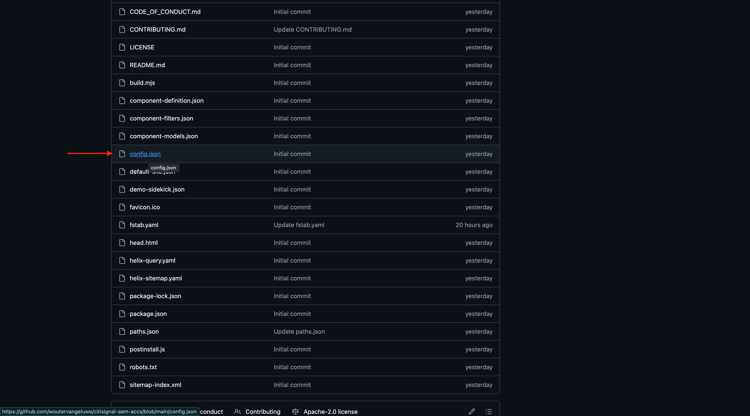 ACCS+AEM Sites