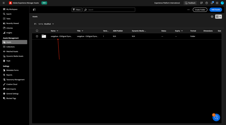 AEM Assets Dynamic Media