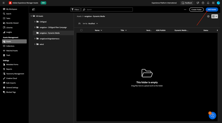 AEM Assets Dynamic Media