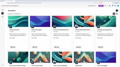 在Real-Time CDP Collaboration中建立專案
