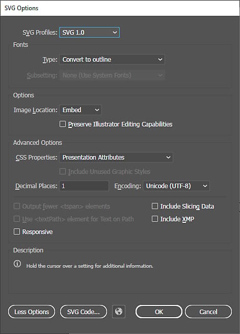 Illustrator SVG