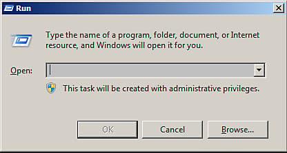 Windows 執行對話框