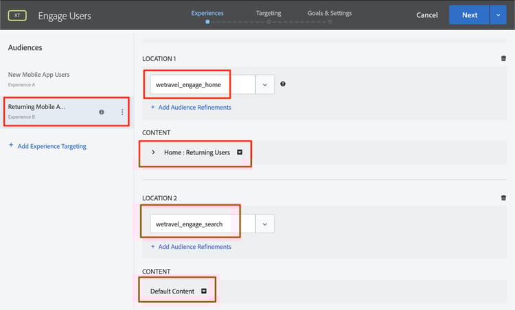 傳回行動應用程式使用者最終