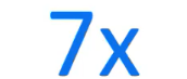 7 倍