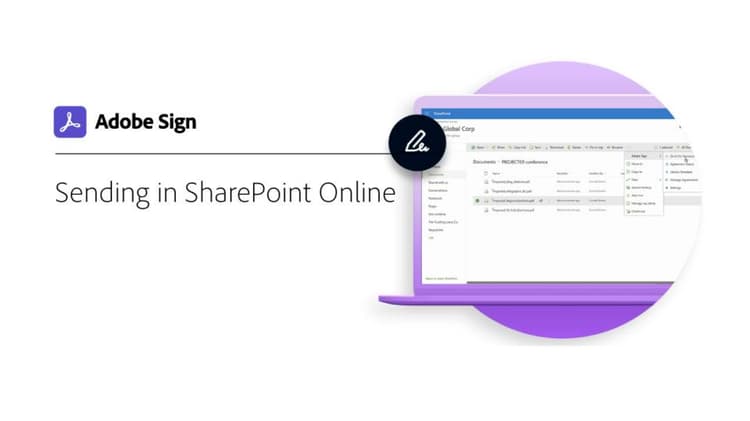 在 SharePoint Online 中傳送以供簽署