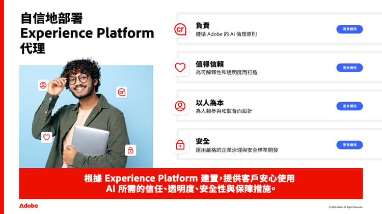 自信部署 Experience Platform 代理的螢幕擷圖